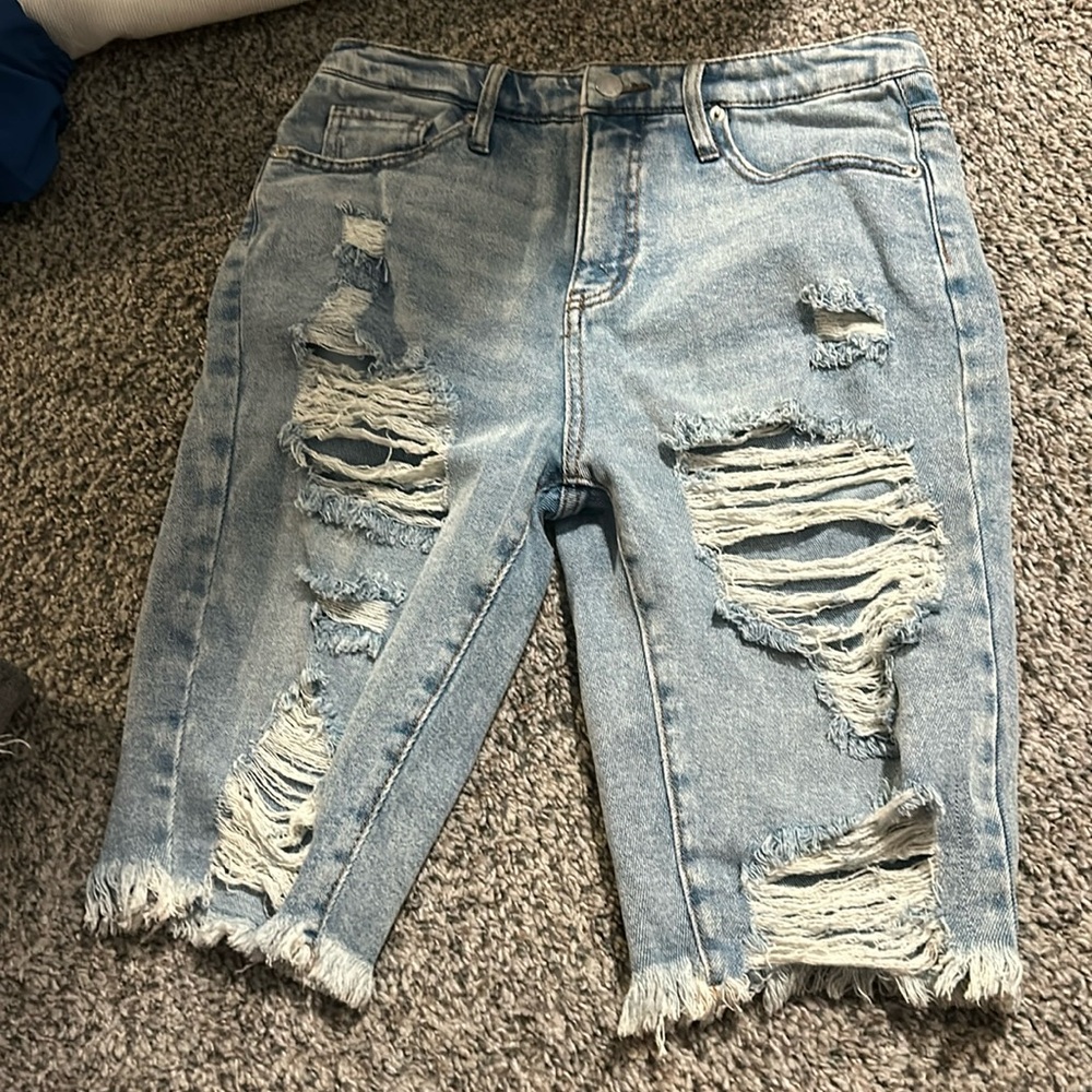 Distressed Shorts